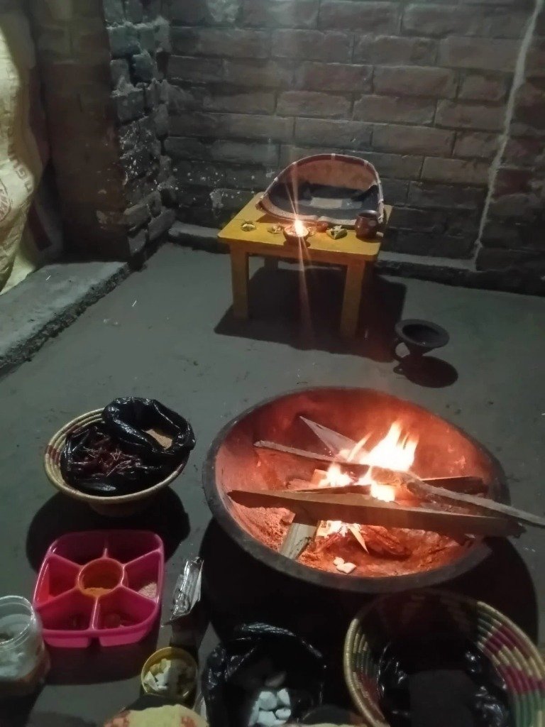 Traditional Hawan Kund & Sacred Fire Ceremony